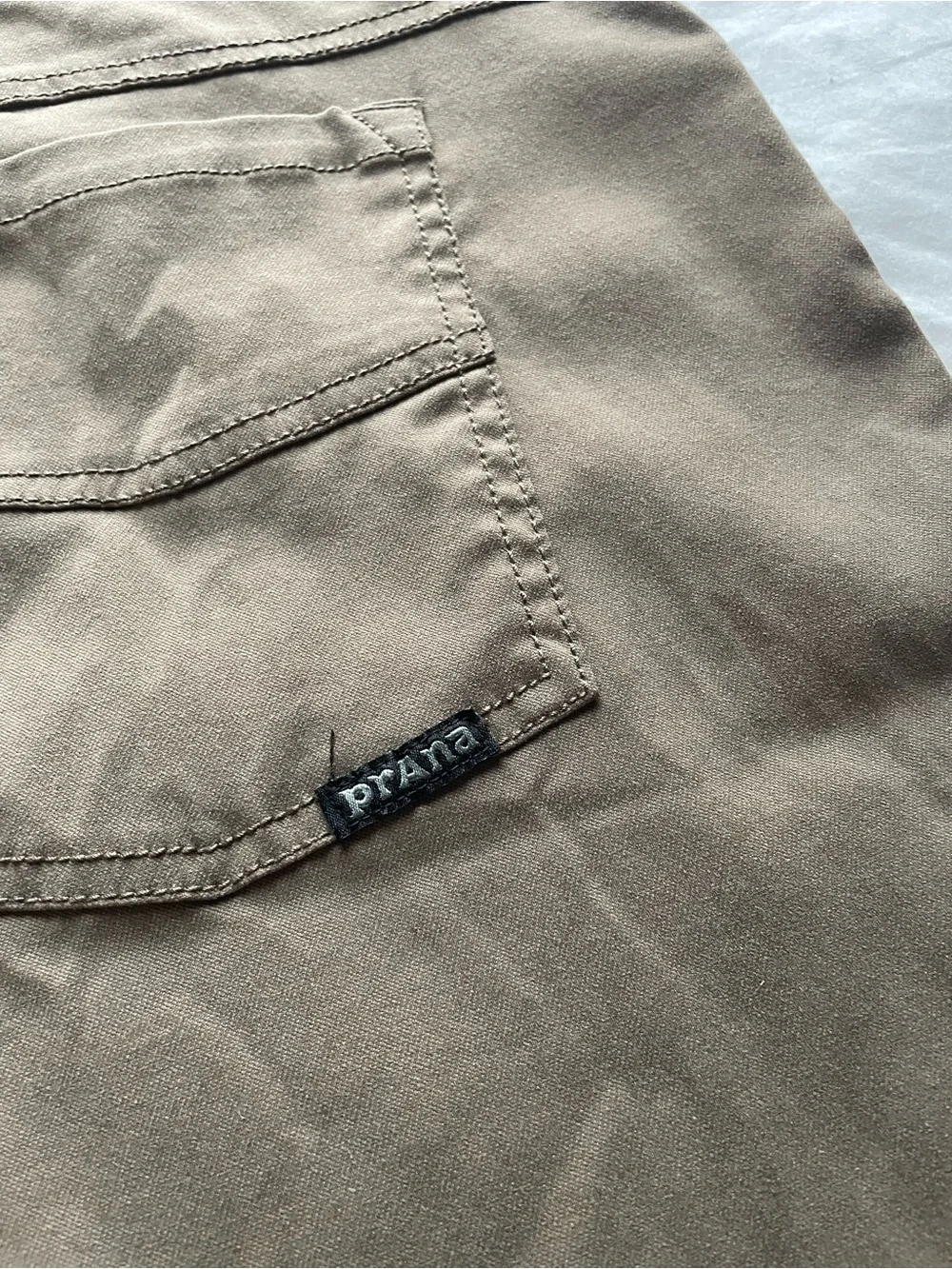 Prana Men's Brion Olive Green Hiking Pants 38x30 Gorpcore Utility Outdoor Travel
